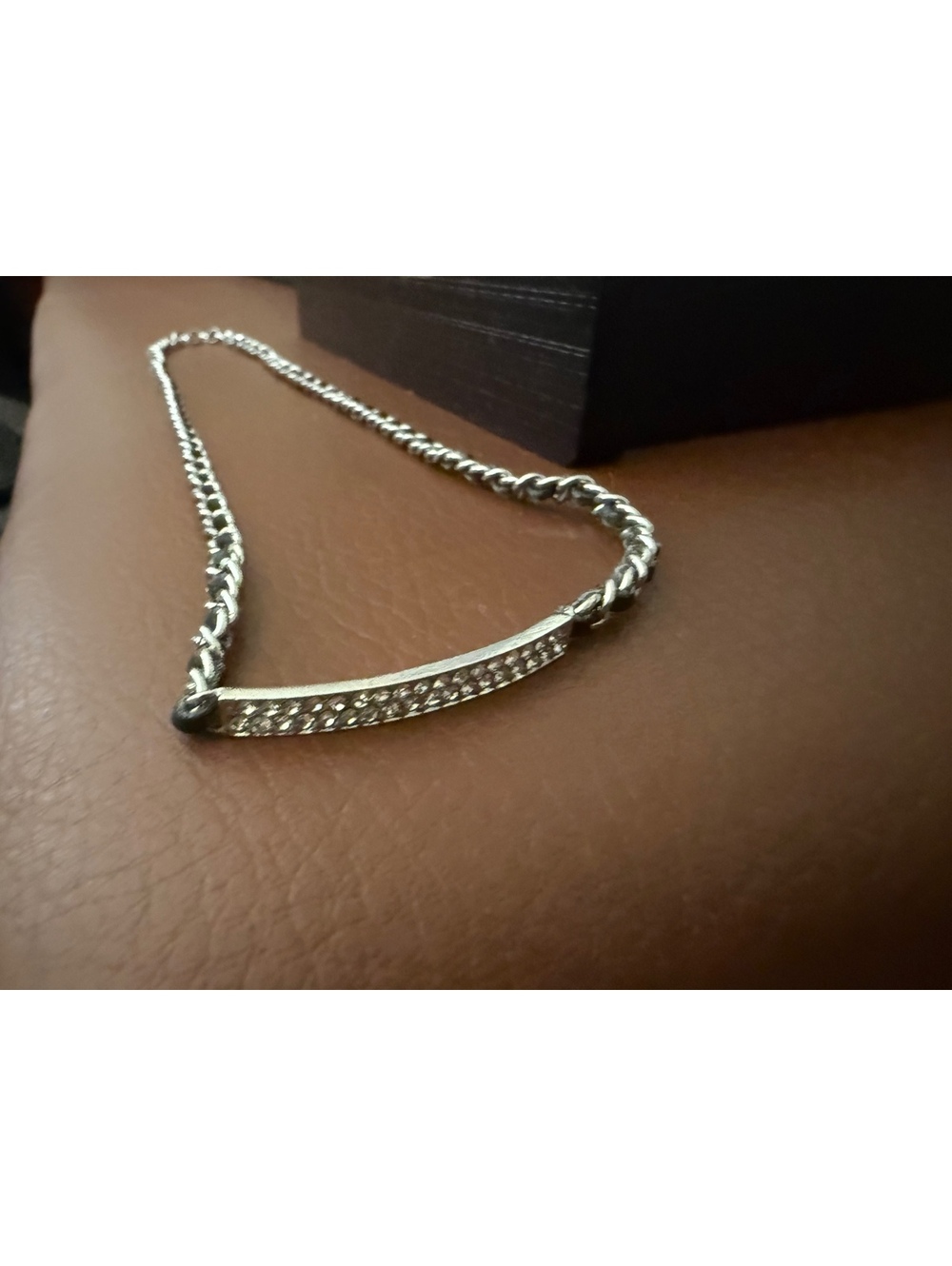 1970s crystal Unique sparkly rhinestone vintage necklace